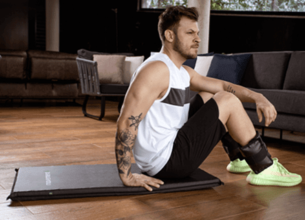 Colchonete para Exercícios  90 x 40 x 3 Em Espuma D23