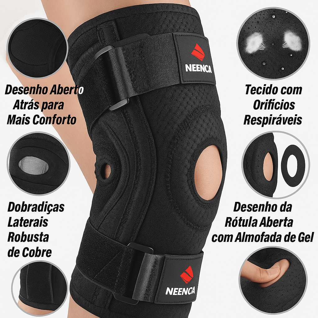 OrthoFlex™ Joelheira Ortopédica Ajustável